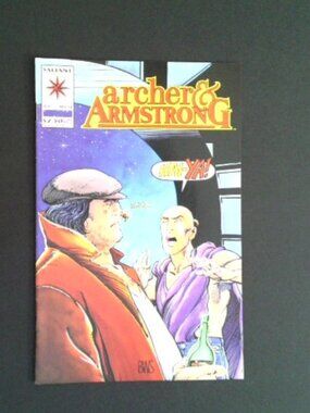 Archer & Armstrong #12 1993 Valiant Comic Book - with Bag and Board